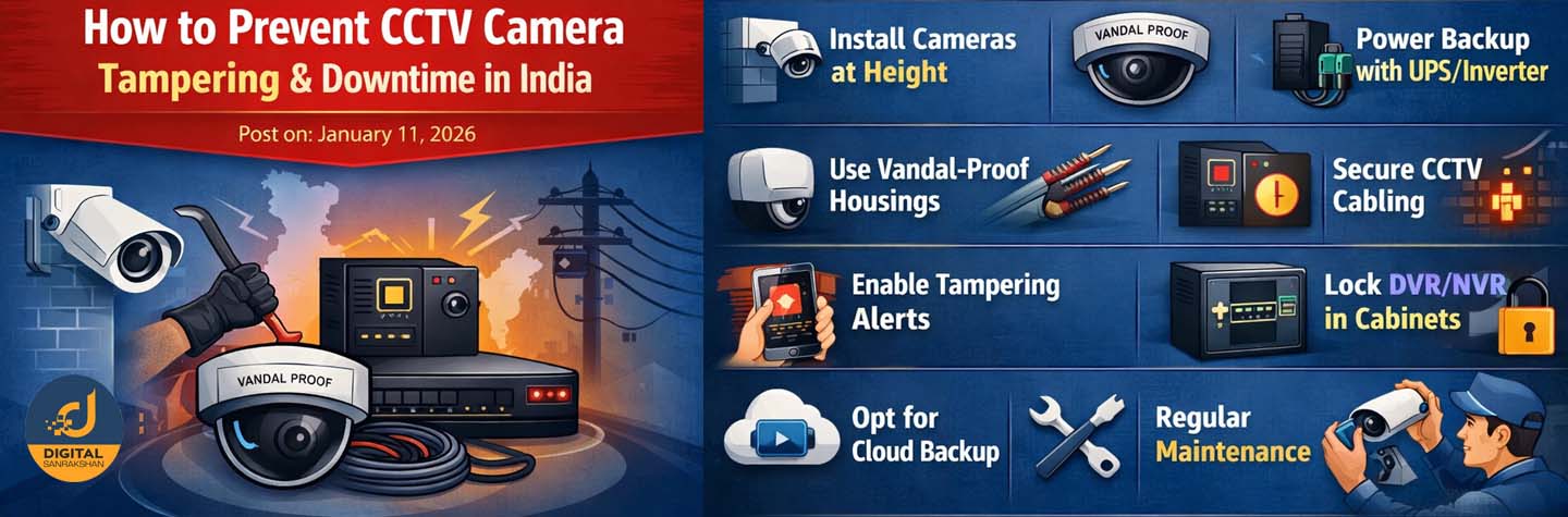 CCTV Camera Tampering Prevention in India